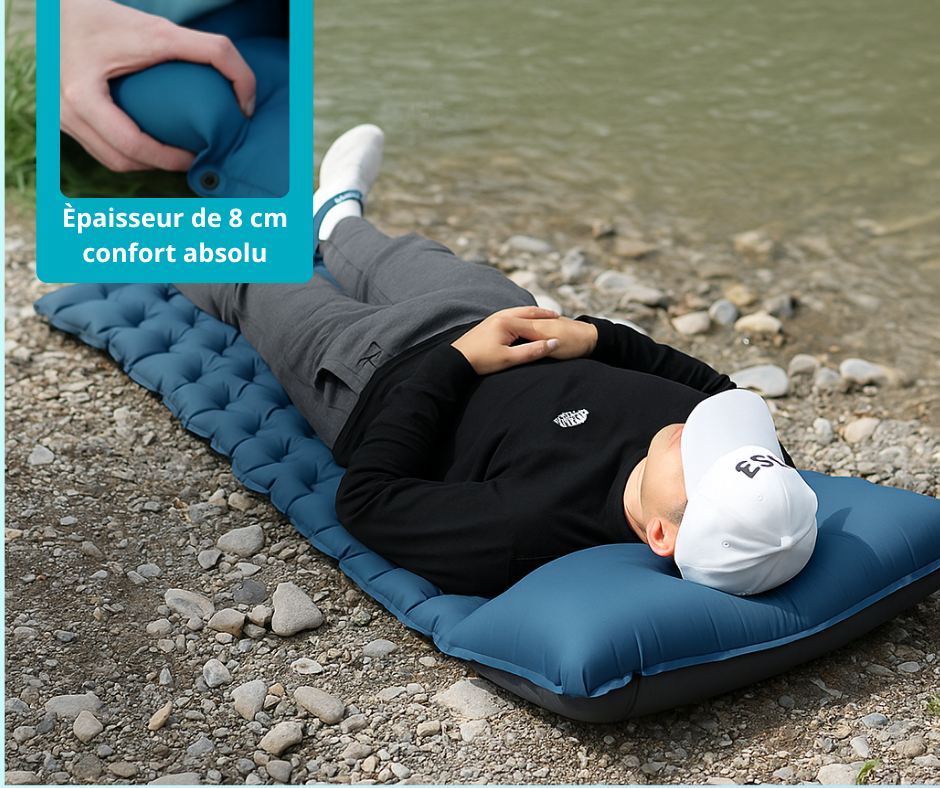Le Nomade – Matelas Gonflable Piscine, Mer & Nature
