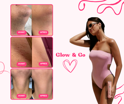Glow & Go | Rasoir Corporel 2-en-1