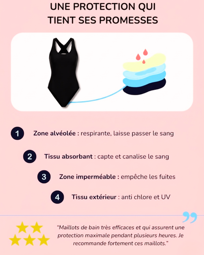 Ariel : Le Parfait Maillot Menstruel Ado et Femme pour un été sans compromis