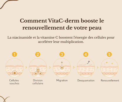 VitaC Derm - Crème anti-taches & éclat