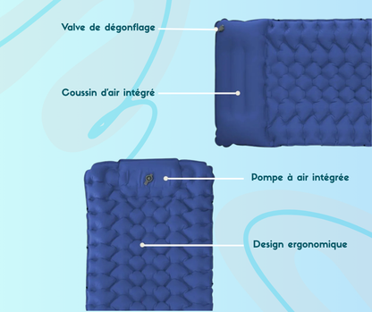 Le Nomade – Matelas Gonflable Piscine, Mer & Nature