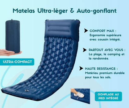 Le Nomade – Matelas Gonflable Piscine, Mer & Nature