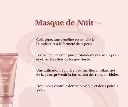 Colla-Derm – Masque de Nuit Lissant au Collagène