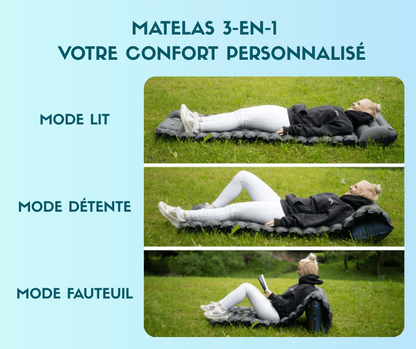 Le Nomade – Matelas Gonflable Piscine, Mer & Nature