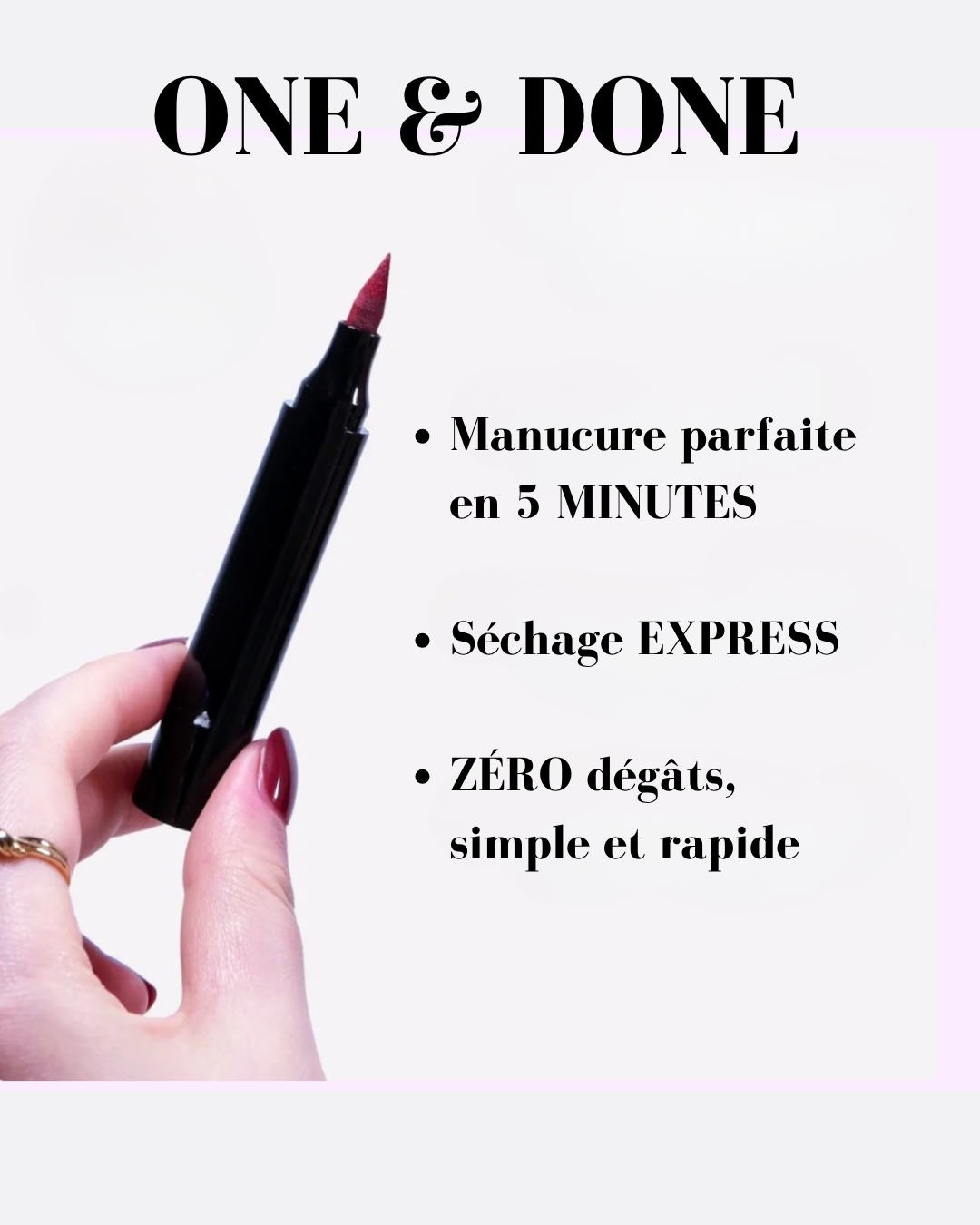 ONE & DONE  ManiExpress 3en1