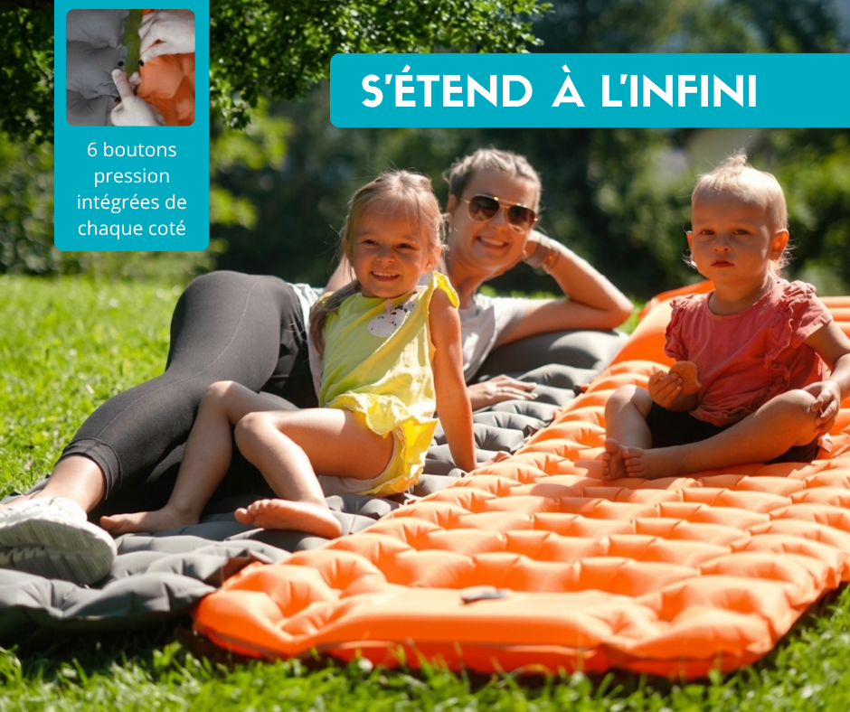Le Nomade – Matelas Gonflable Piscine, Mer & Nature