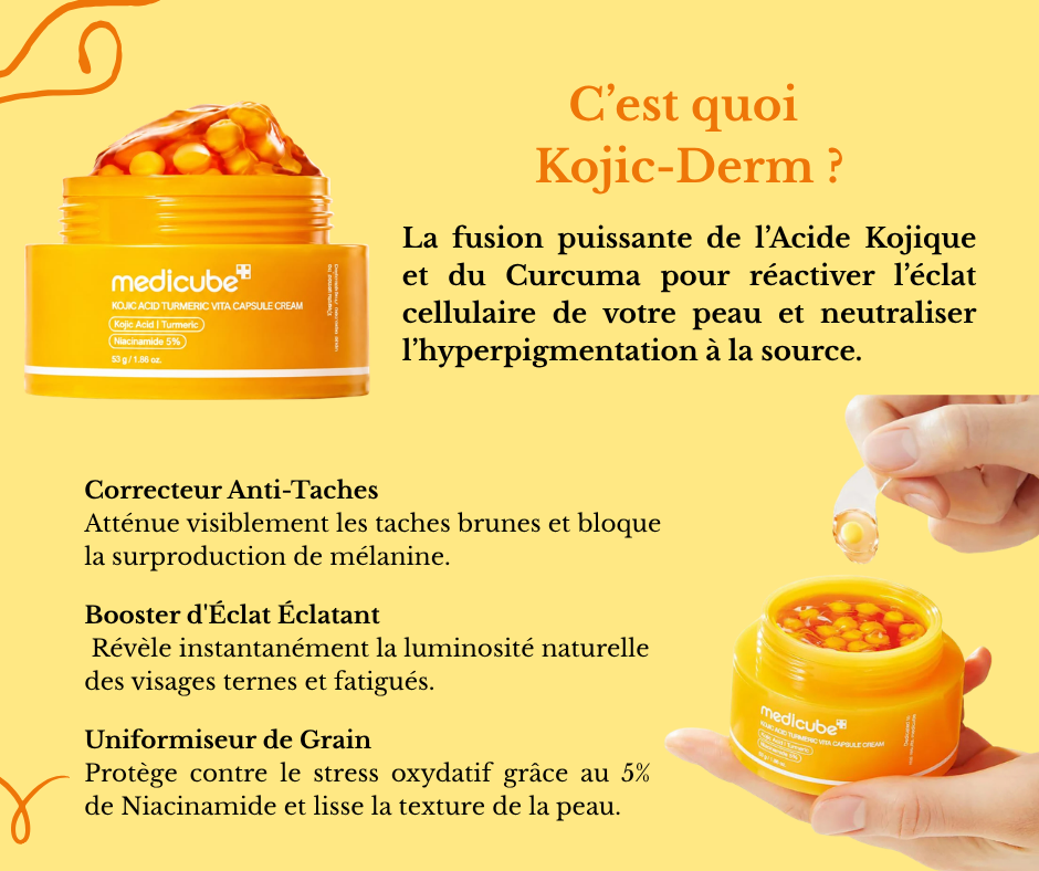 Kojic-Derm - Crème unifiante anti-hyperpigmentation