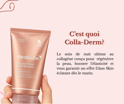 Colla-Derm – Masque de Nuit Lissant au Collagène