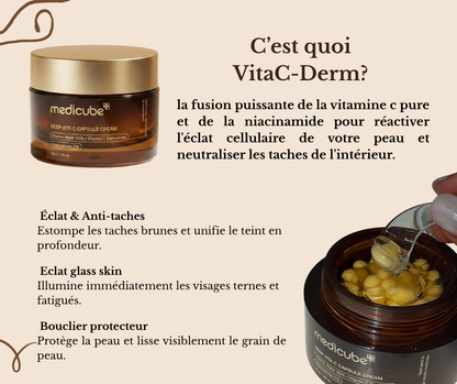 VitaC Derm - Crème anti-taches & éclat