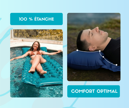 Le Nomade – Matelas Gonflable Piscine, Mer & Nature