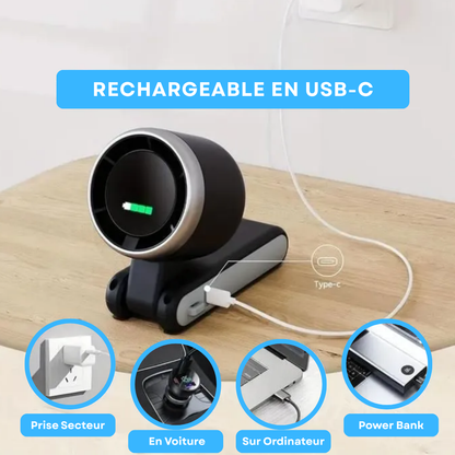AuraVent - ventilateur 3 en 1