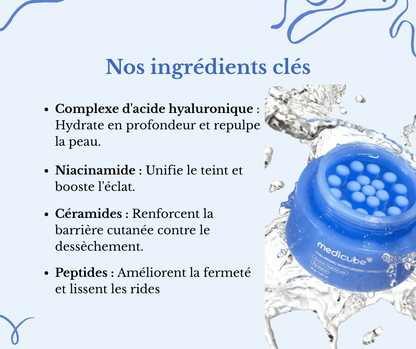 Hydra Derm - Crème repulpante ultra-hydratante